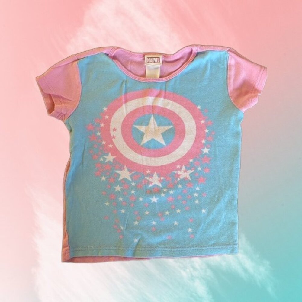 Marvel Graphic Design Cotton Pajama Top